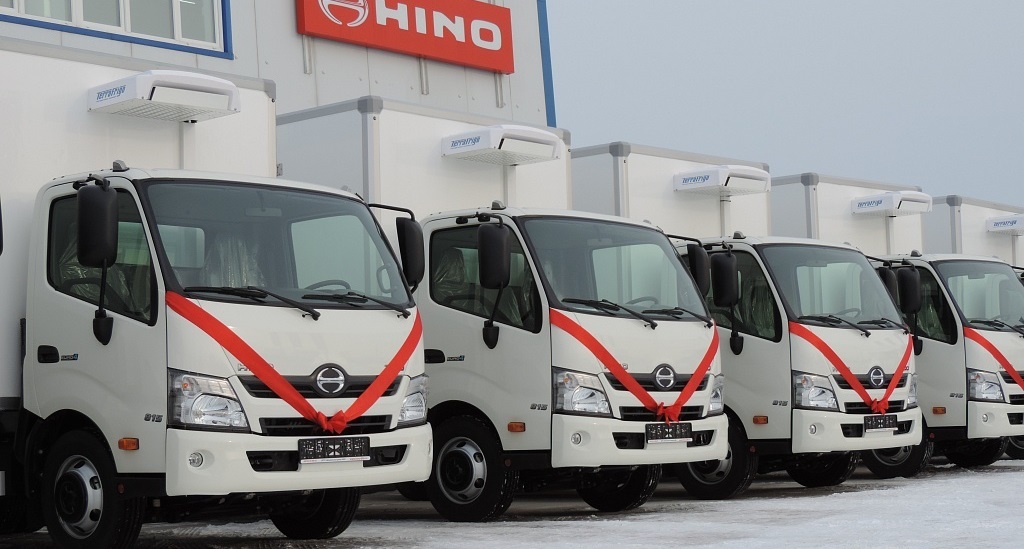 Hino вошли в десятку самых продаваемых грузовиков в России