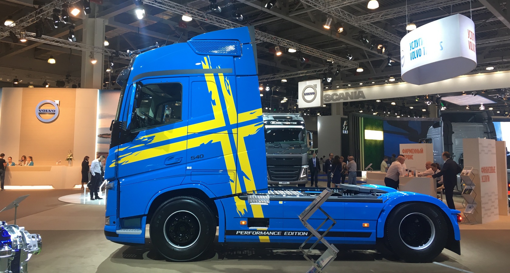 Компания «Гринлайн» приобретет около 500 тягачей Volvo