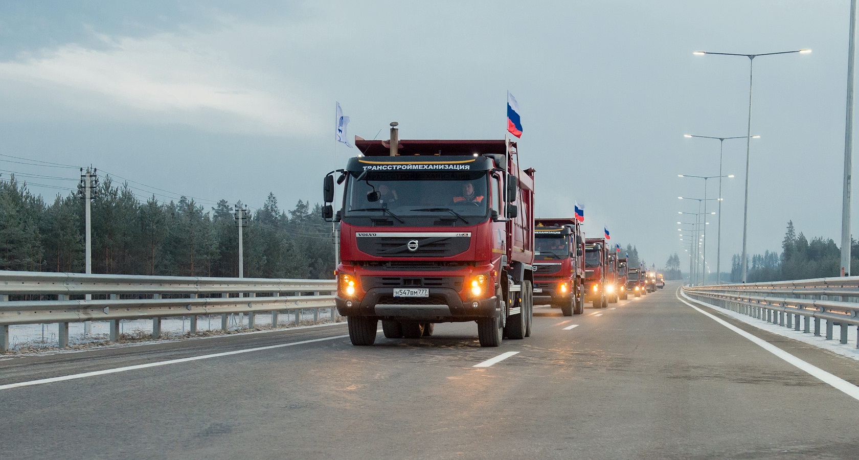 Грузооборот автотранспорта в России в I квартале вырос на 4,5%