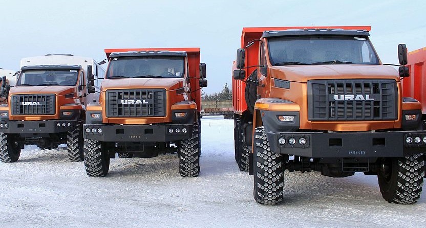 Экспорт грузовых автомобилей из России упал на 24%