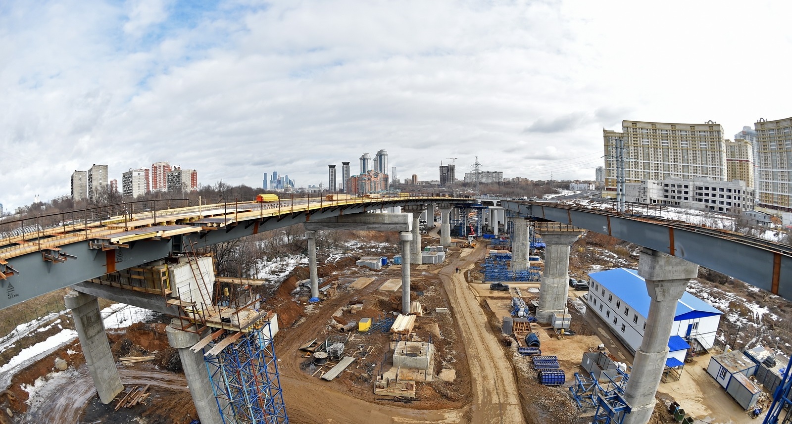 К 2020 году в Москве появится 280 км новых автодорог