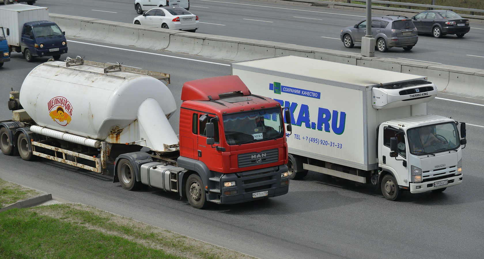 Половина грузового автопарка России принадлежит физлицам
