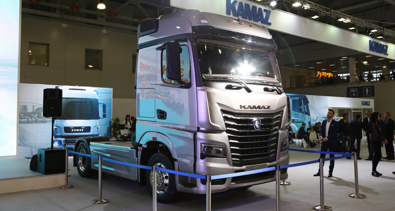 «КамАЗ» представил прототип своего нового магистрального тягача