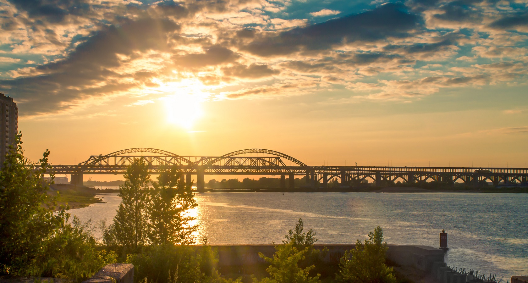 В Нижнем Новгороде открыт второй мост через Волгу