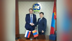 переговоры делегаций России и Монголии