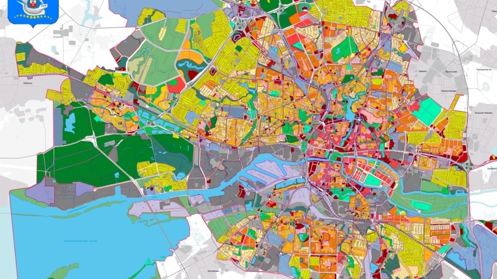Генеральный план застройки калининграда до 2035 года